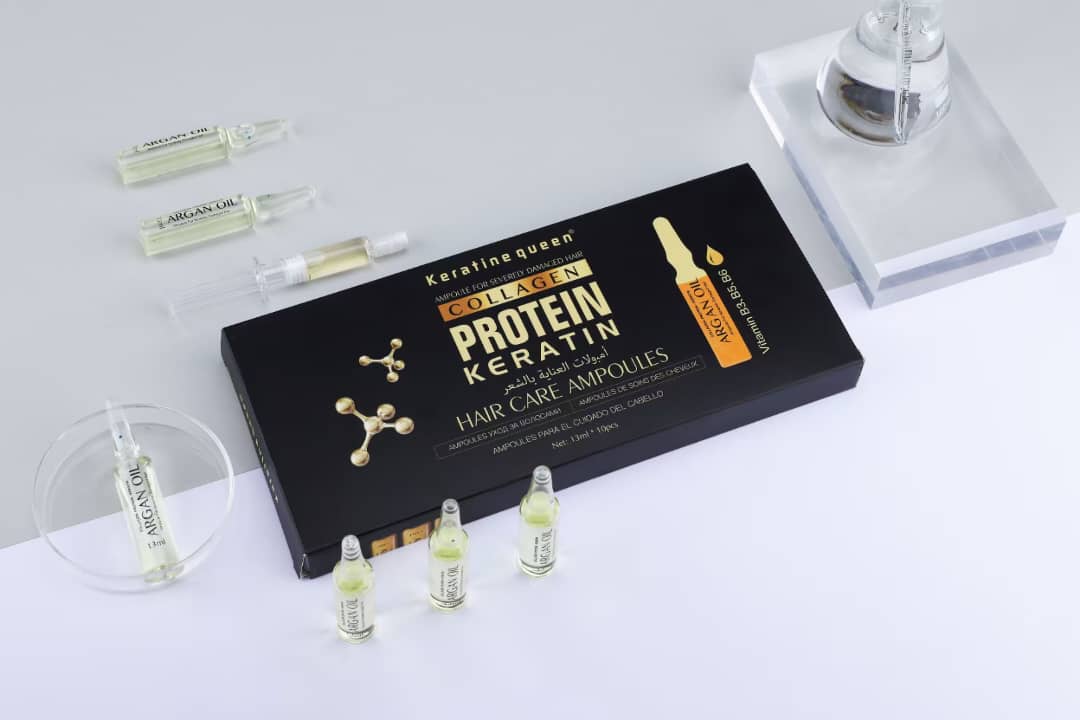 Ampollas Proteína para El Cuidado del Cabello