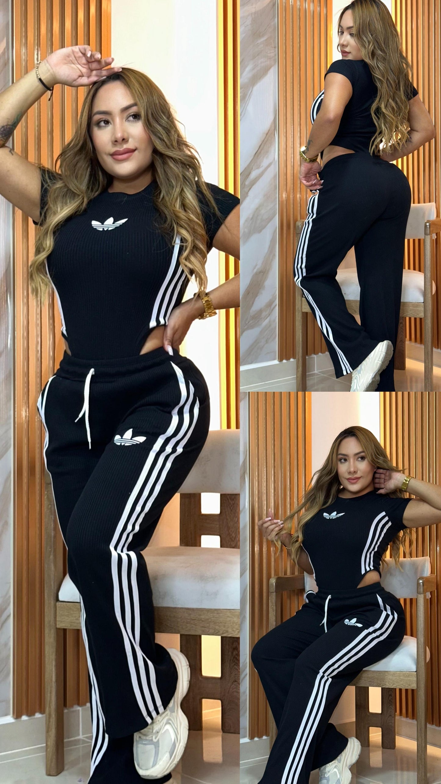Body Luxe Sport Set/Black