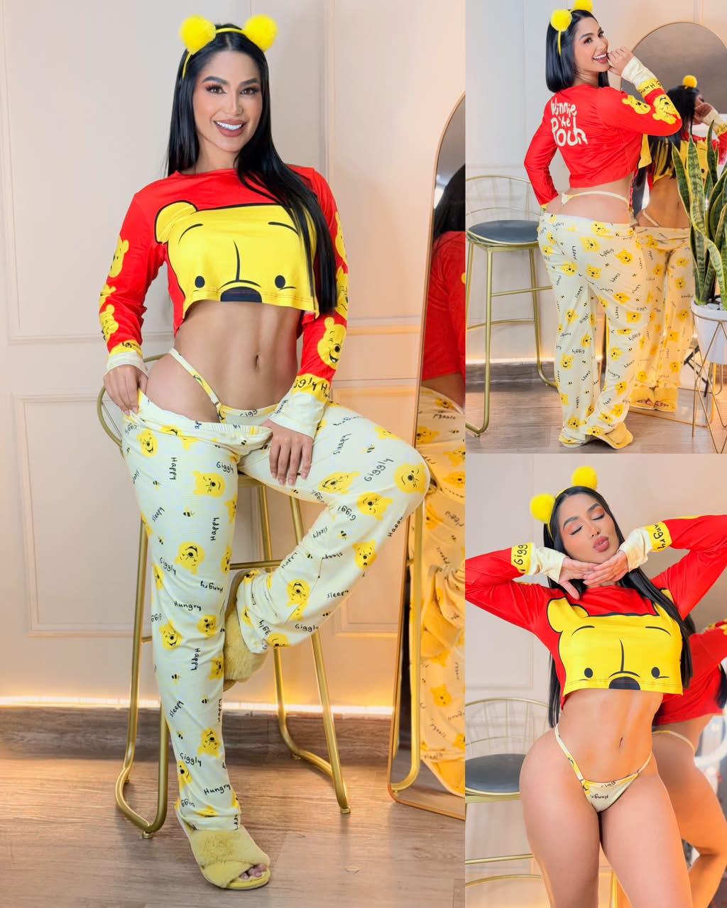 🌙💖 Pijama Dulces Sueños 3 Piezas 💖🌙