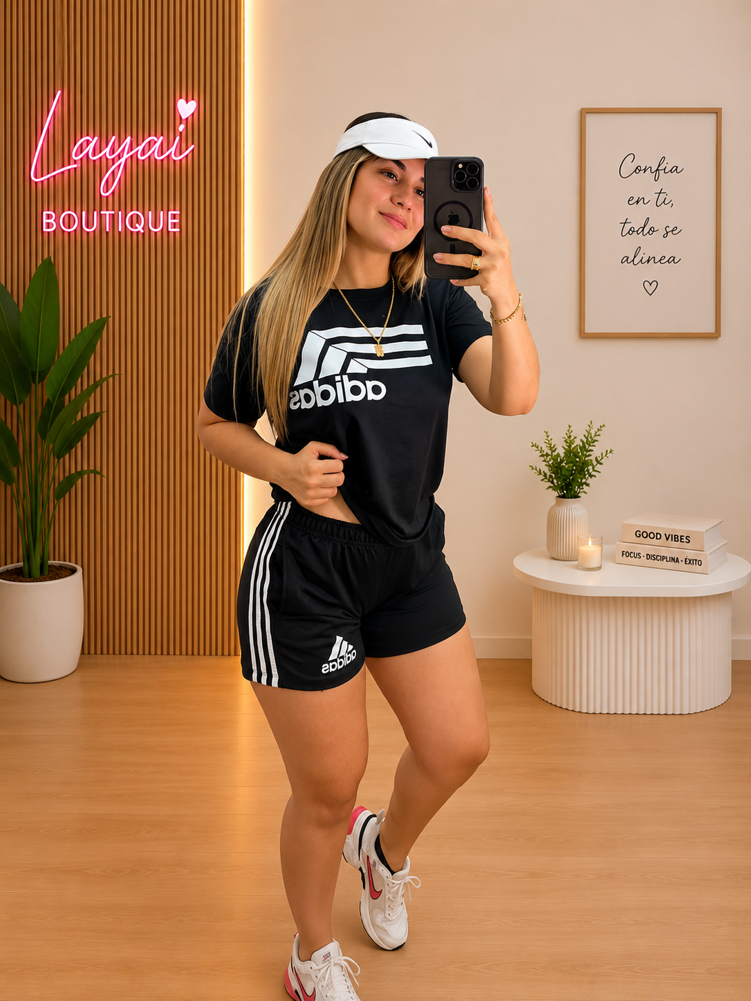 Conjunto Sporty Negro Fresh