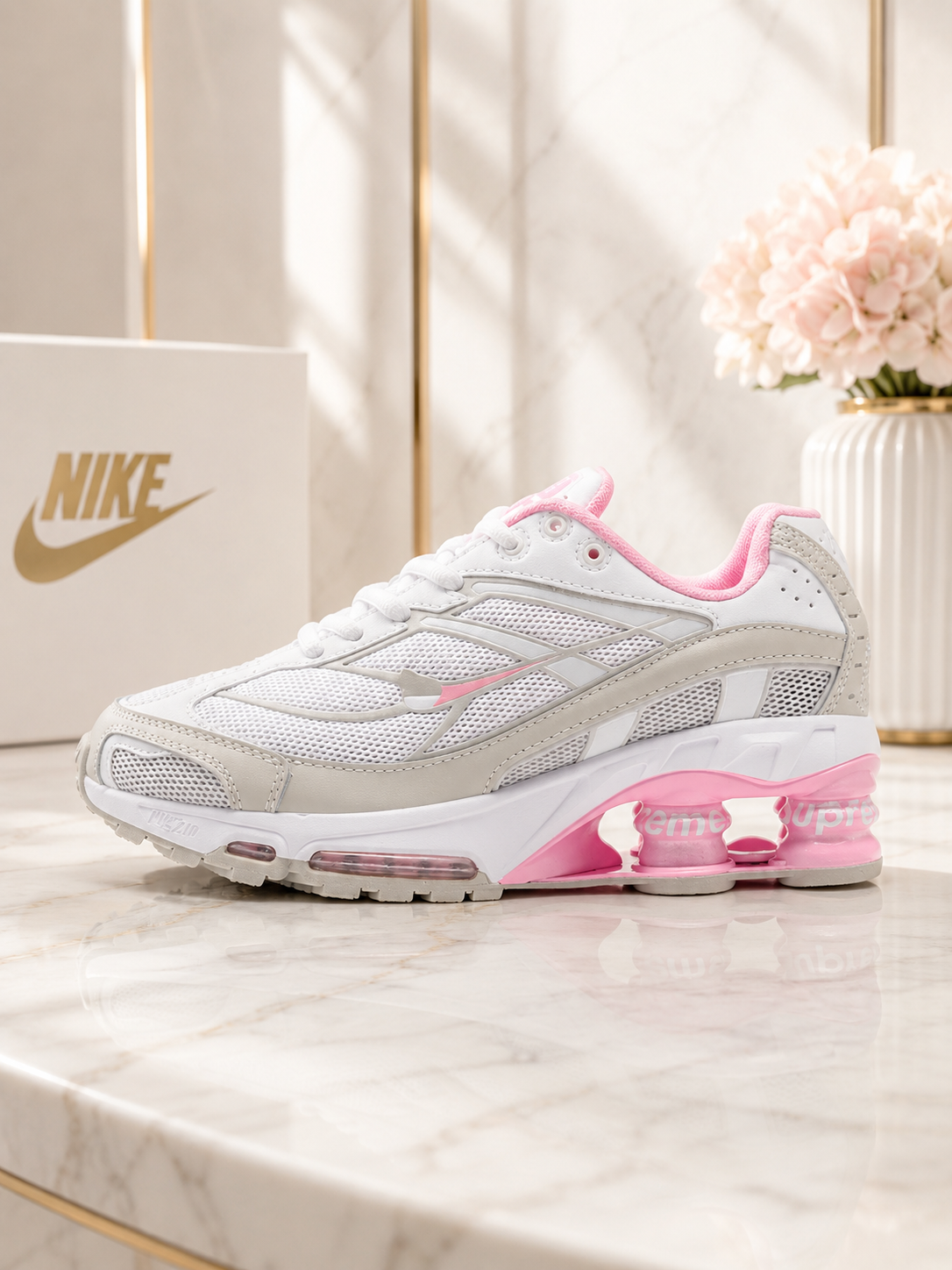 Sneakers Pink Air Glow/ Linea Premium