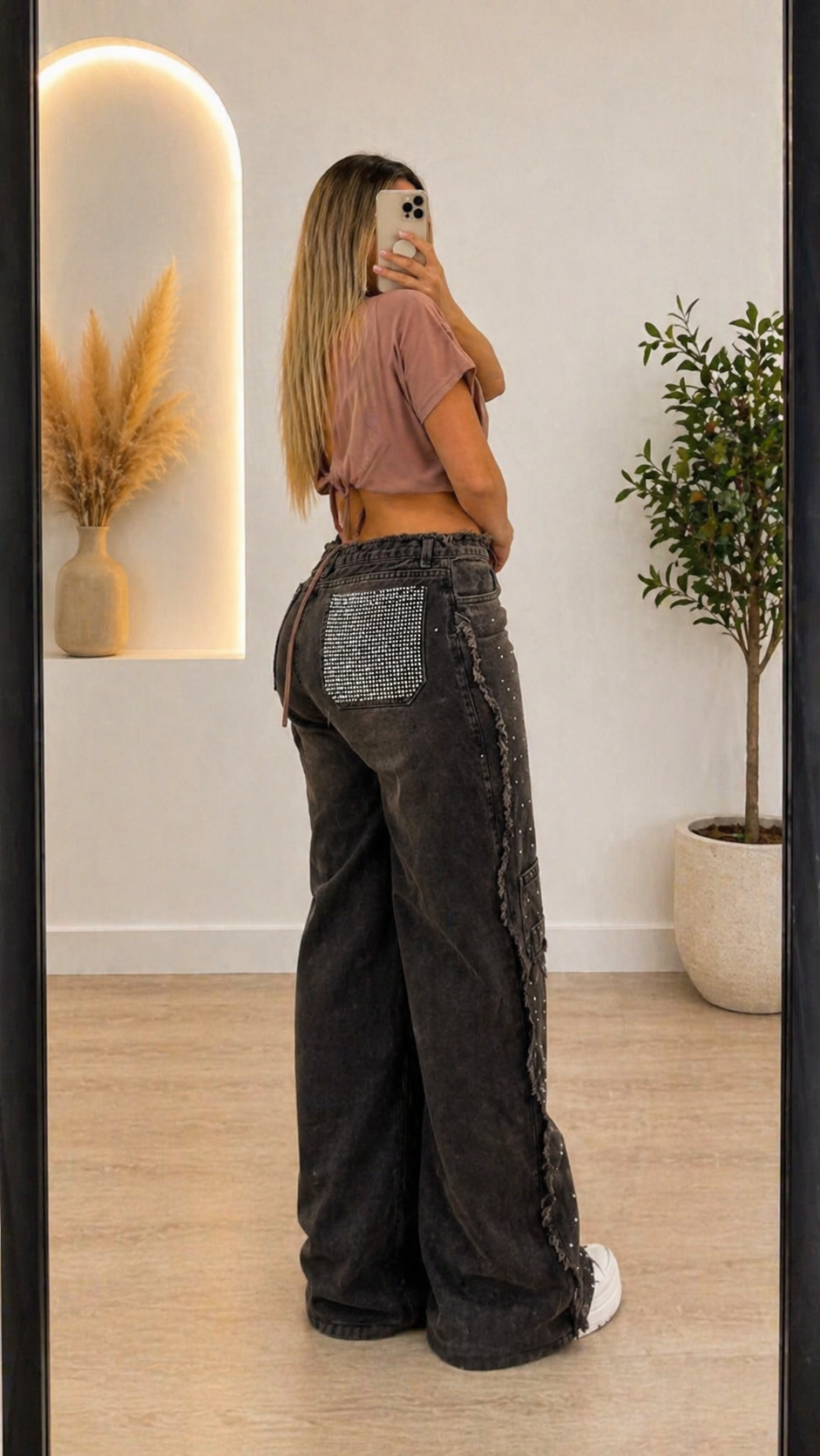 Jeans Cargo Curve Spark Urban/Negro