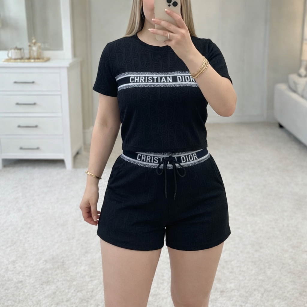 Conjunto Trendy Luxe/Negro