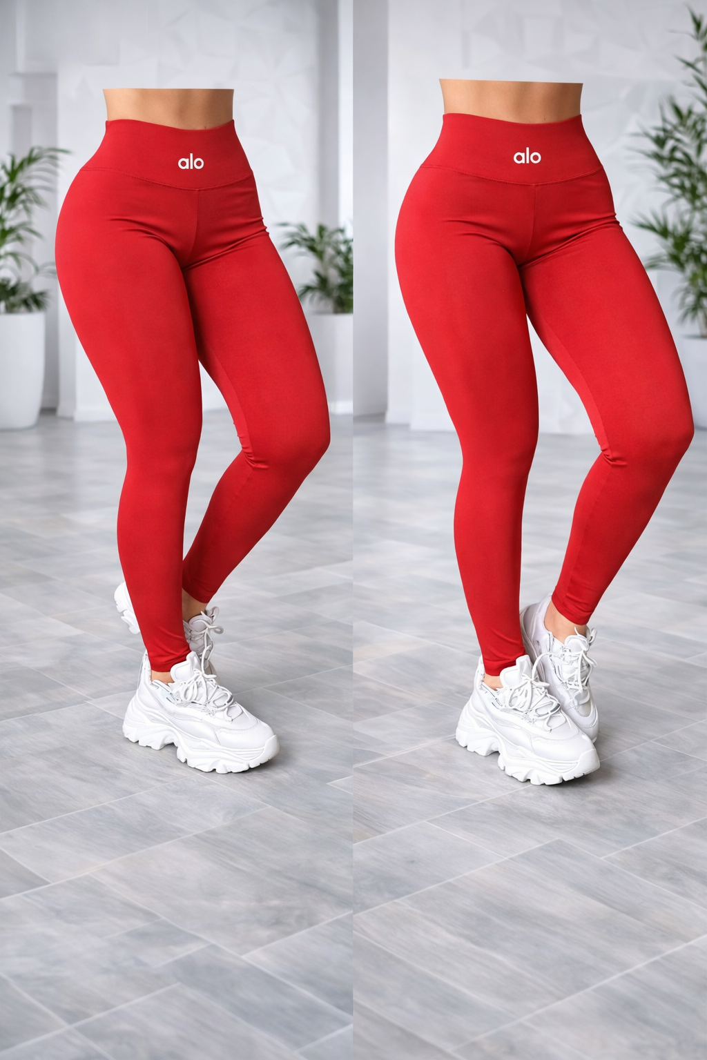 Leggings Curve Pro/Rojo