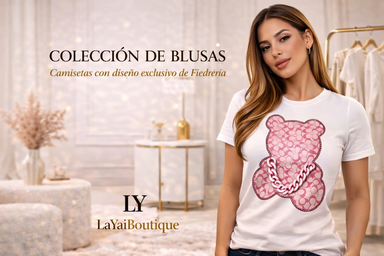 Camiseta Moderna con Diseño Exclusivo y Pedrería