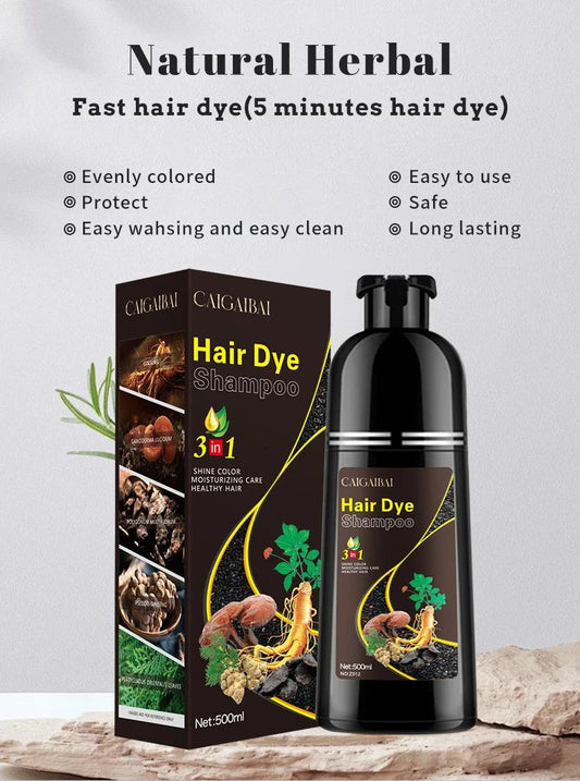 Shampú Tinte 3 en 1 para el Cabello