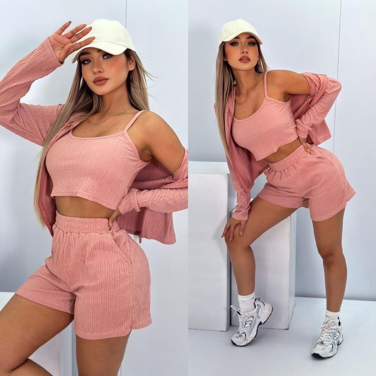 Conjunto 3 piezas – Comodidad y estilo en un solo look