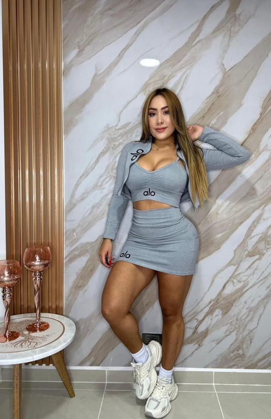 Conjunto Trio Protagonista Grey  – Set de 3 piezas