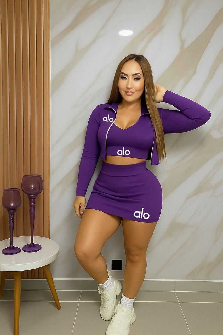 🔥Conjunto Trío Protagonista Purple