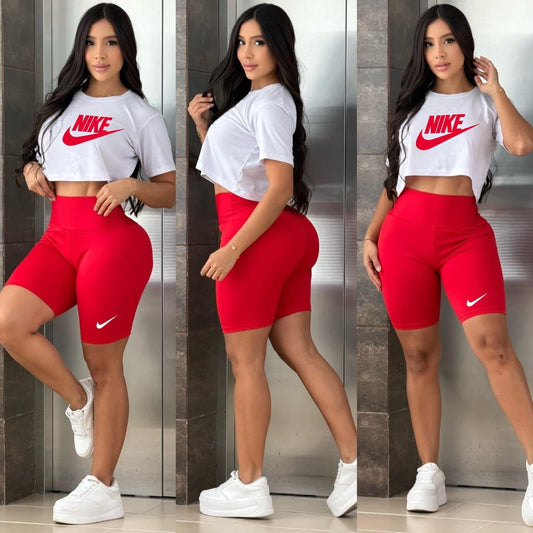 Conjunto Energía Activa/Rojo y Blanco