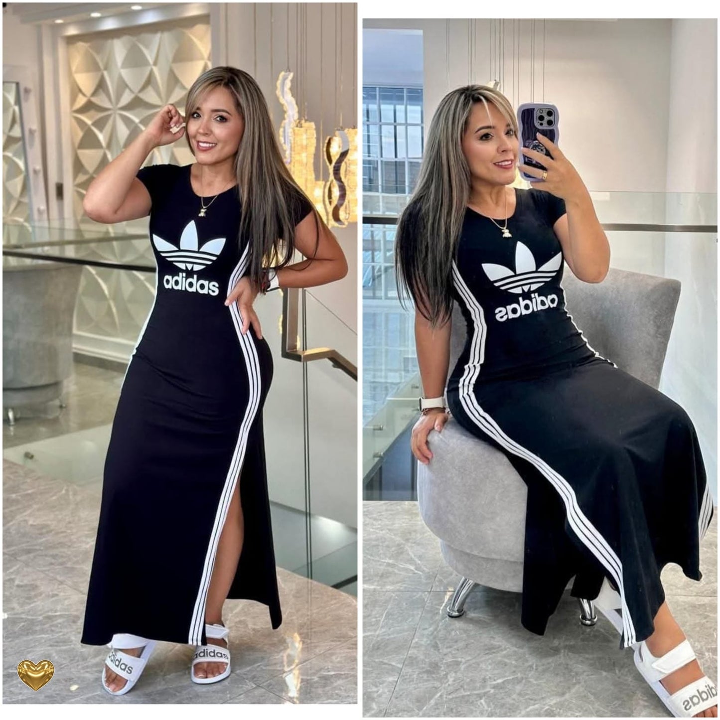 Vestido Deportivo Glam ✨/Negro