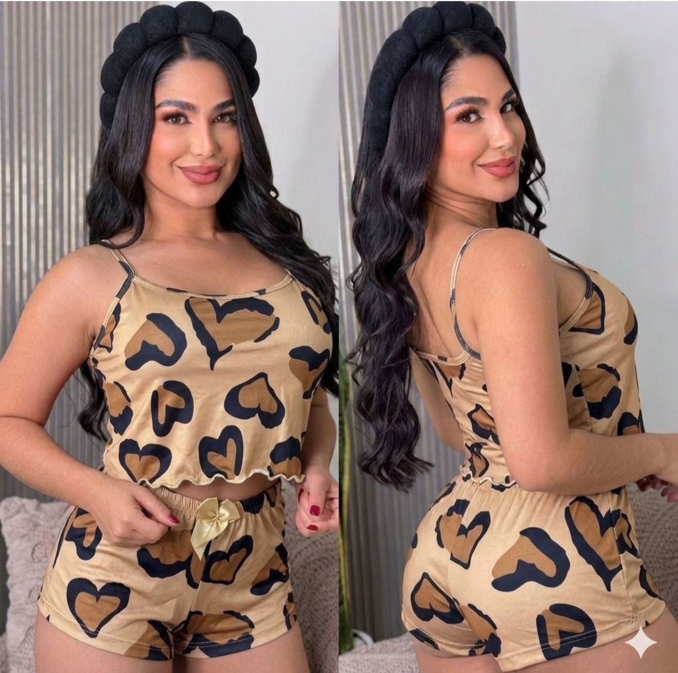 🌸💖 Pijama Encanto Animal Print 2 Piezas 💖🌸