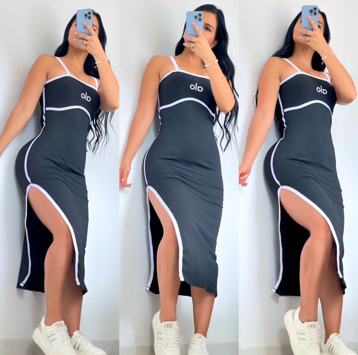 Vestido Deportivo Elegance/Negro