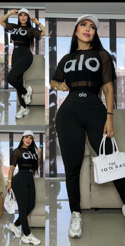 Conjunto de Dama Negro