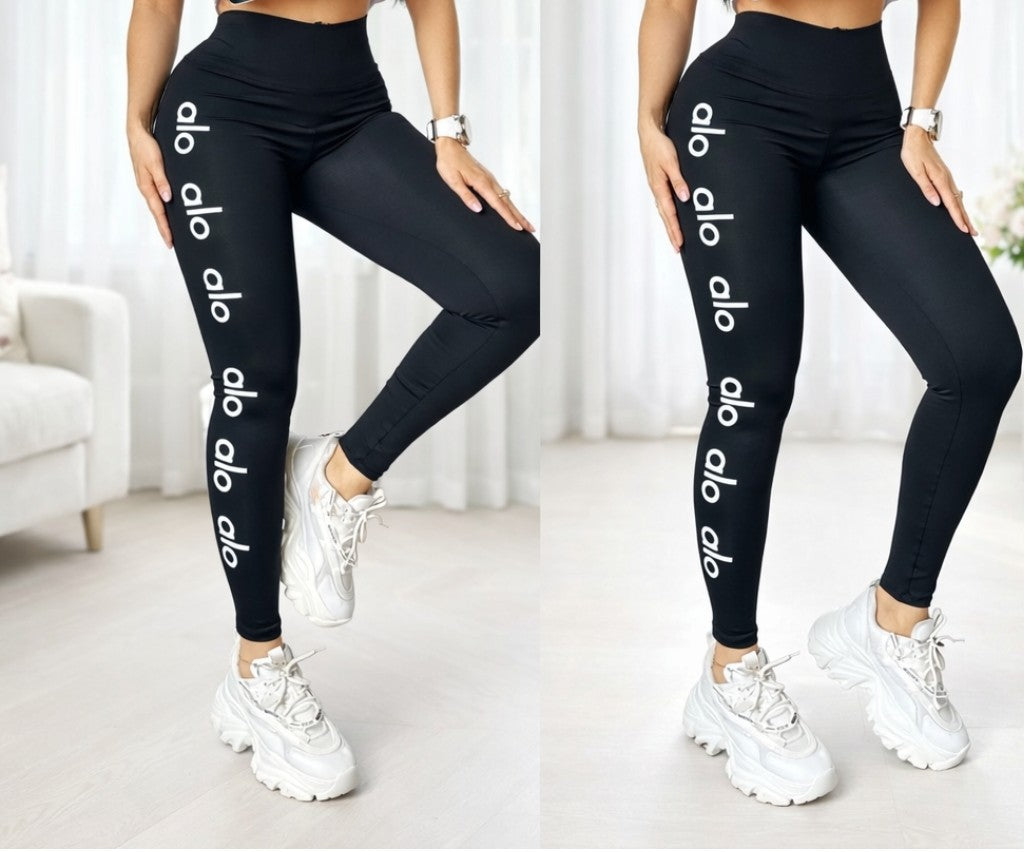 Leggings Curve Fit/Negro