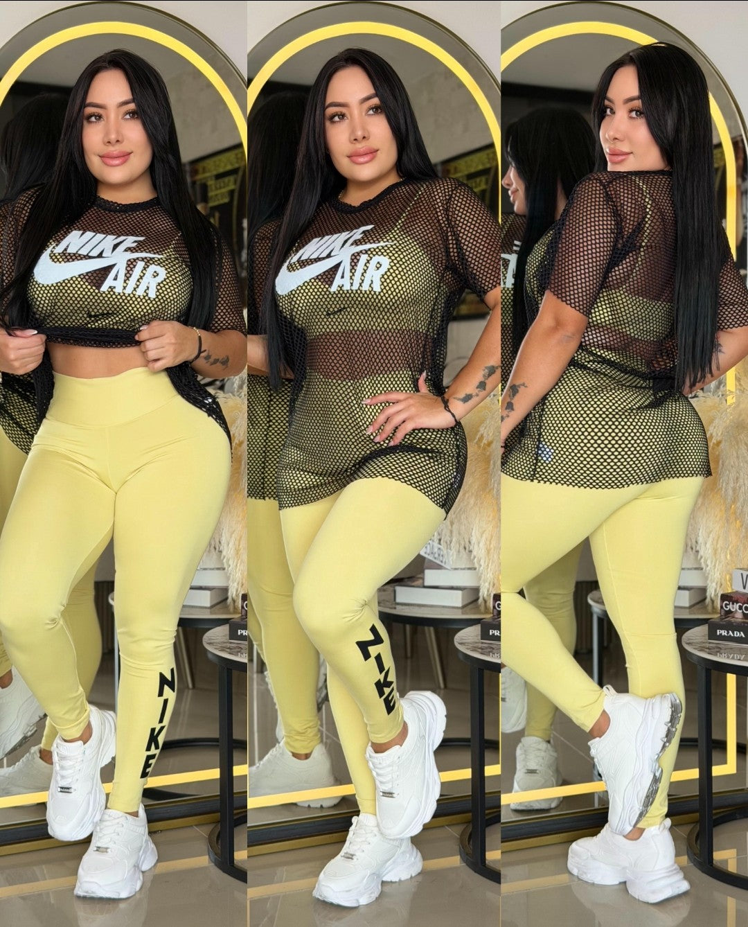 Conjunto Active Luxe/Amarillo