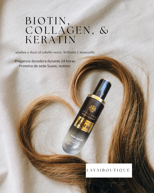 Biotin, Collagen, & Keratin Para el Cabello ✔️  Biotina, colágeno y queratina