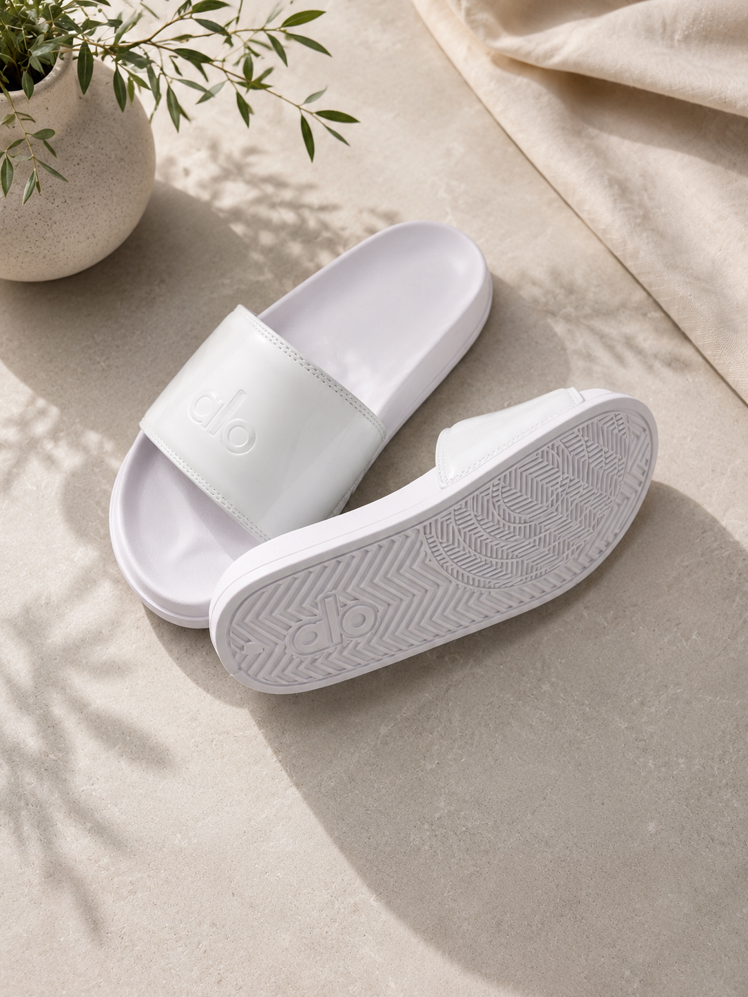 Sandalias Classic White Comfort/Linea Premium