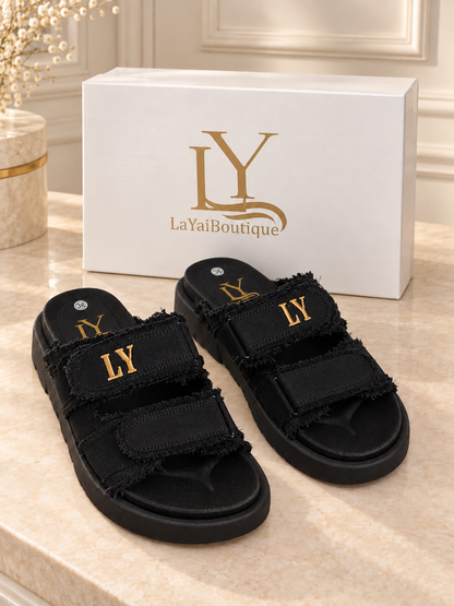 Platform Sandals LY| Line Premium