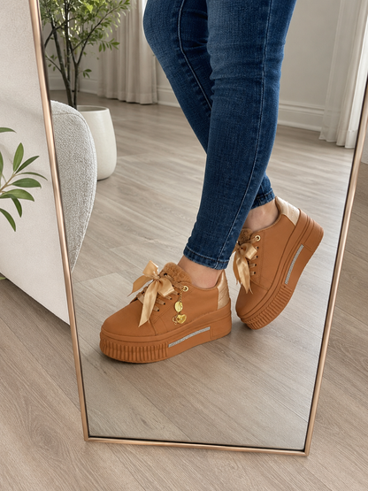Sneakers Plataforma Elegance Soft – Línea Estándar/Colombiana