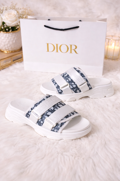 Sandalias Confort Deluxe/Línea Premium/Blanco