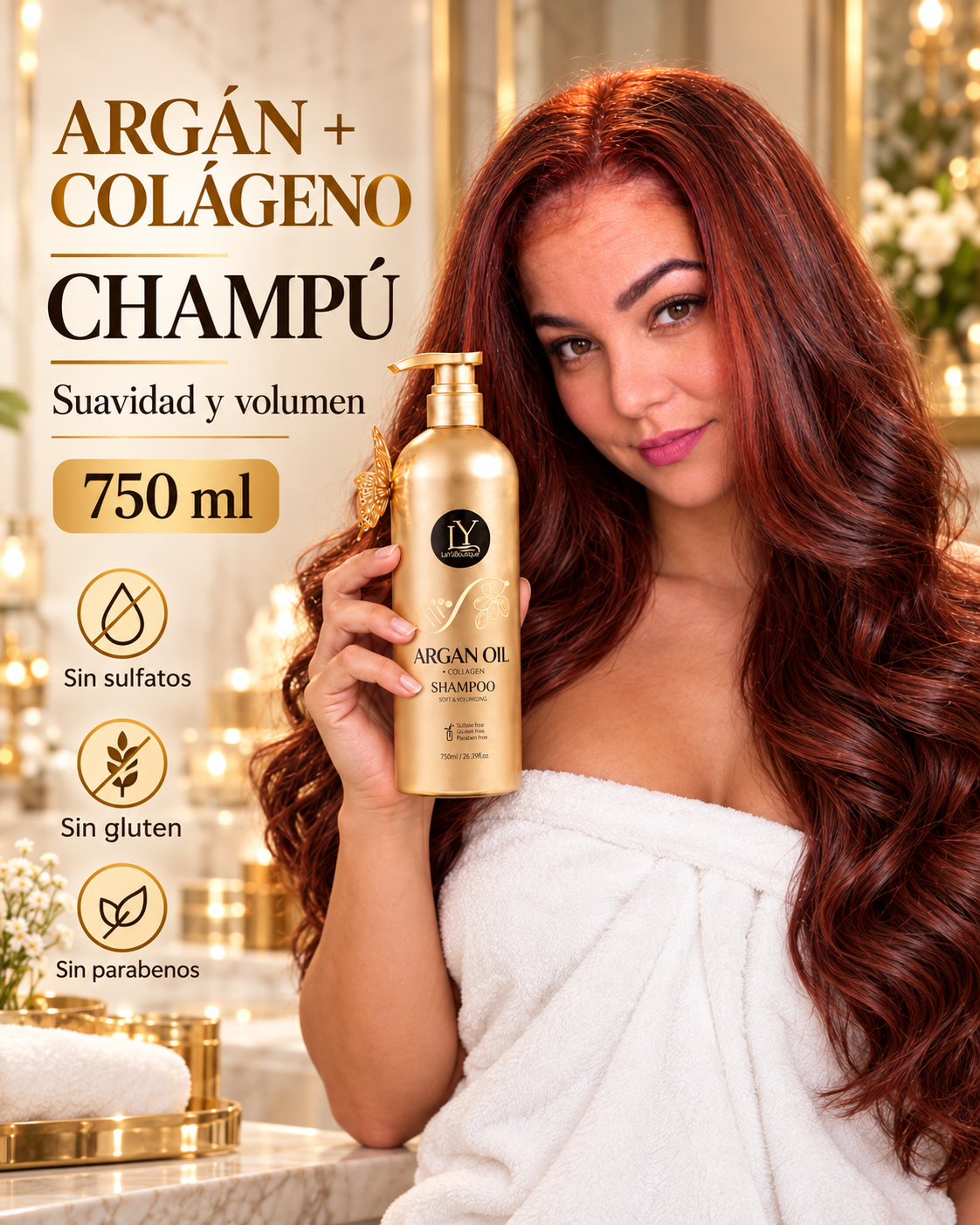 Juego de Champú y Acondicionador para el Cabello