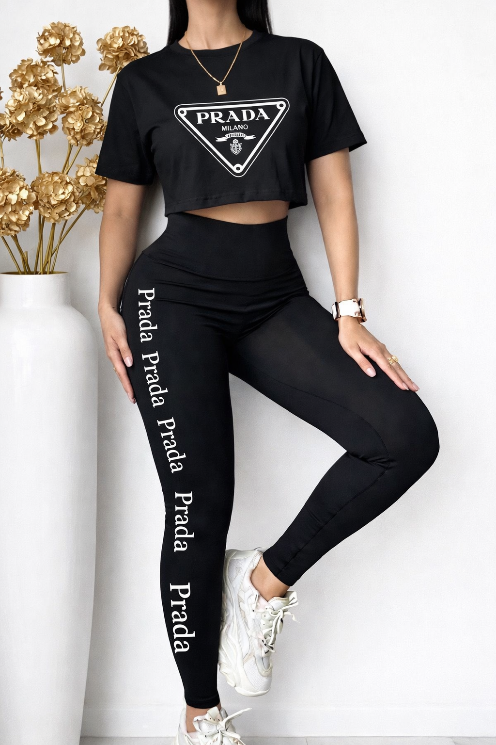 Conjunto Milano Chic/Negro