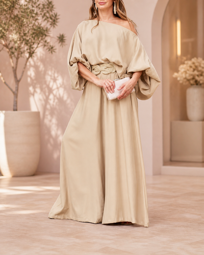 Conjunto Palazzo Elegancia Beige
