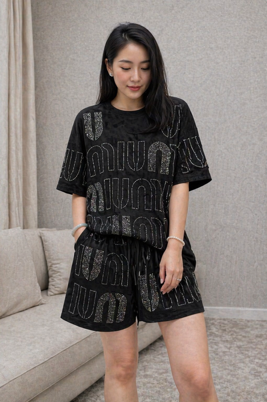 Conjunto Estilo Radiante/Negro