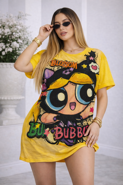 Blusón Bubbles Glow/Amarillo