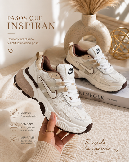 Sneakers Ivory Step/ Linea Estándar Colombiana