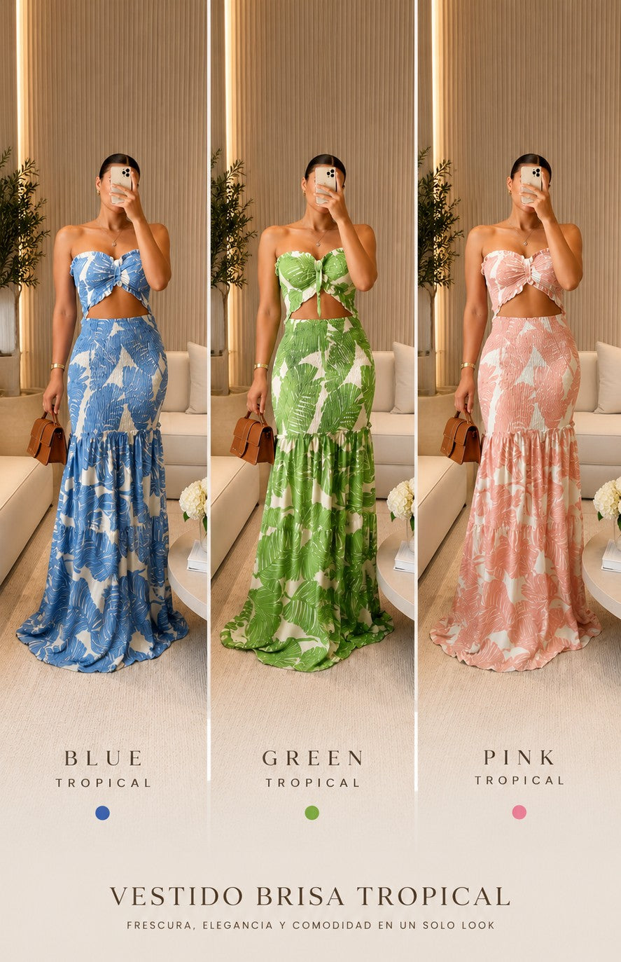 Vestido Tropical Breeze