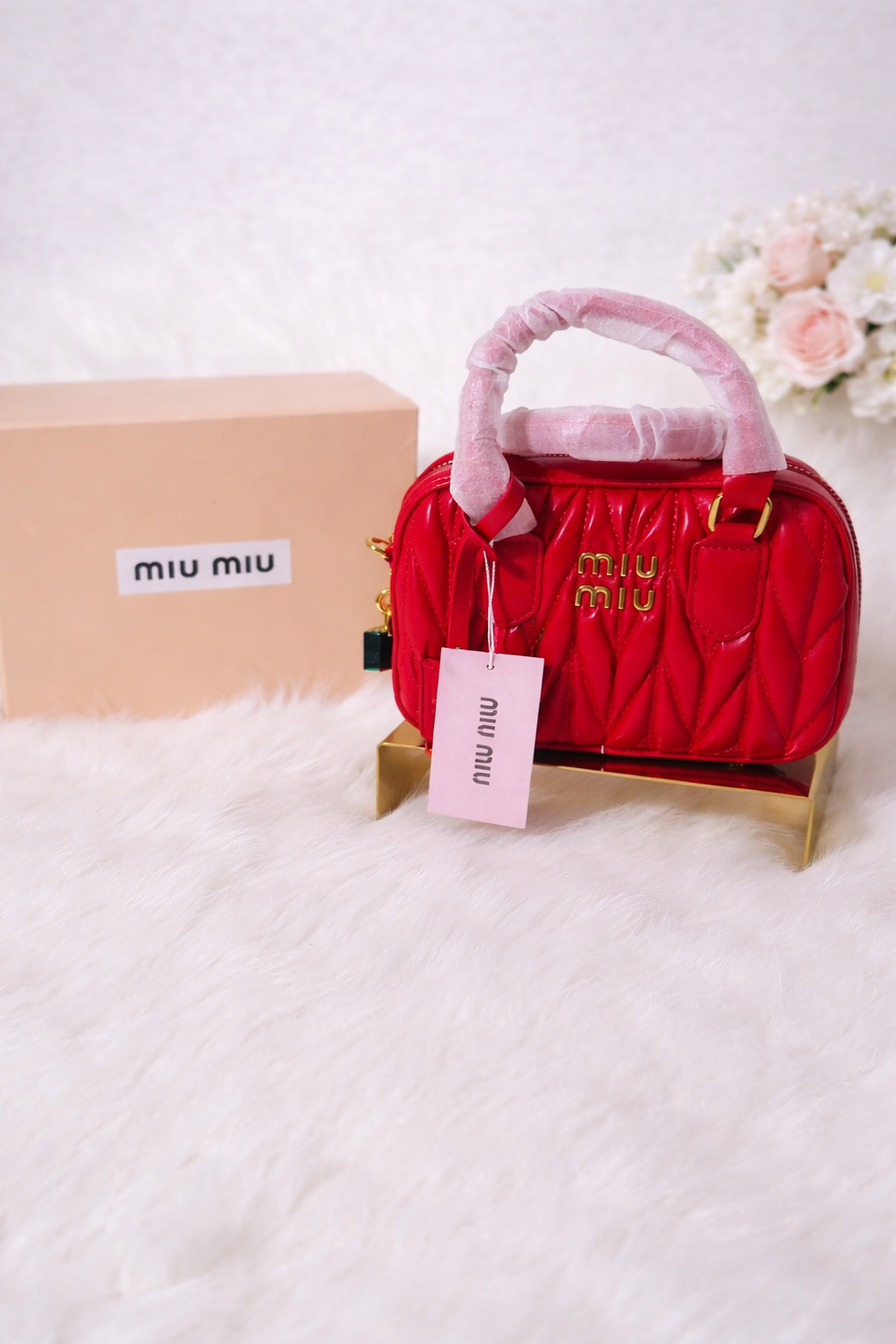 Bolsos Glamour Escarlata Luxe/Rojo