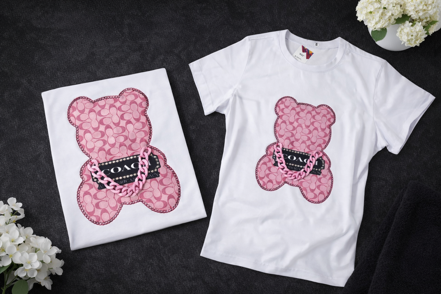 Camiseta Moderna Blanco