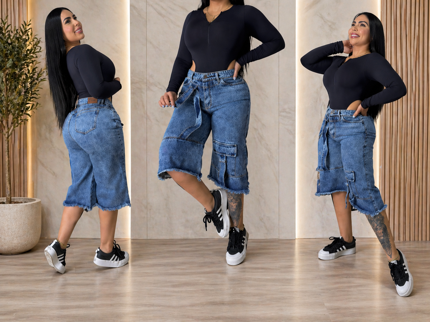 Biker Cargo Curve Urban Style/Azul
