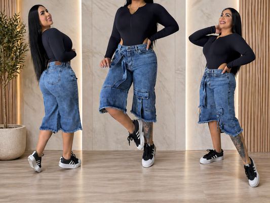 Biker Cargo Curve Urban Style/Azul