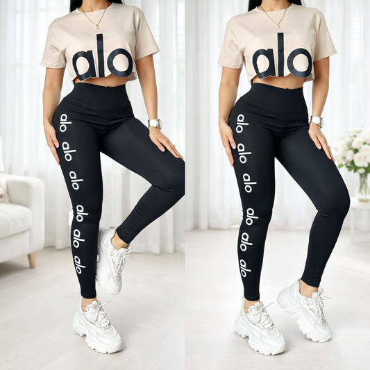 Conjunto Poder Activo/ Beige