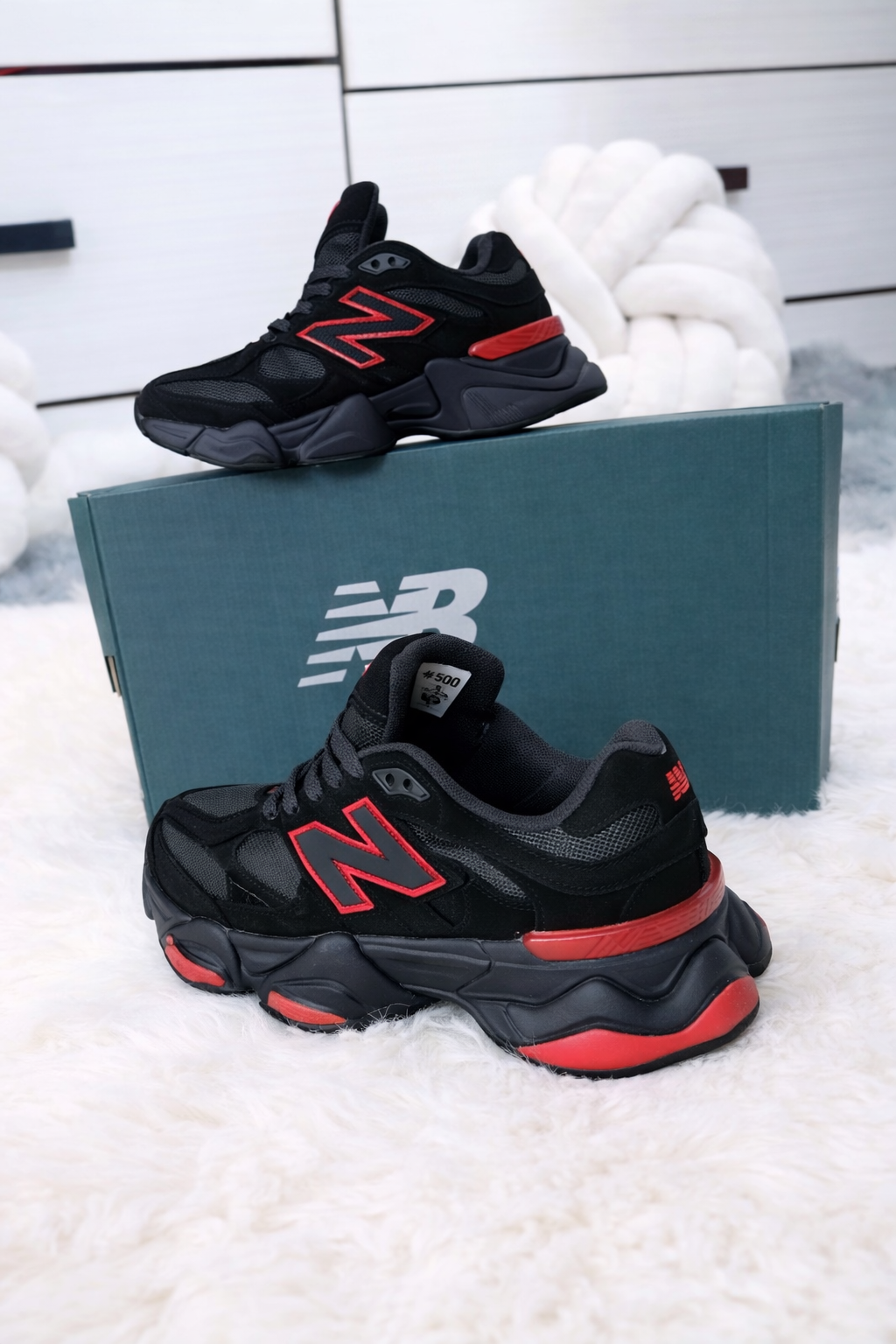 Sneakers Urban Impact Black/NB 9060| Línea Premium