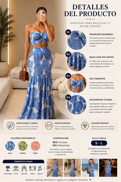 Vestido Tropical Breeze