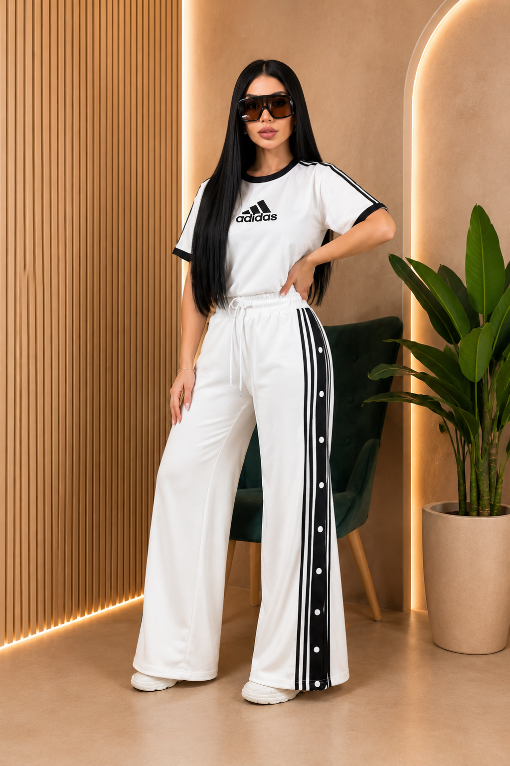 Conjunto Sport Elegance Blanco