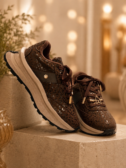 ✨ Sneakers Éclat Chocolate Luxe ✨Linea Estándar Colombiana