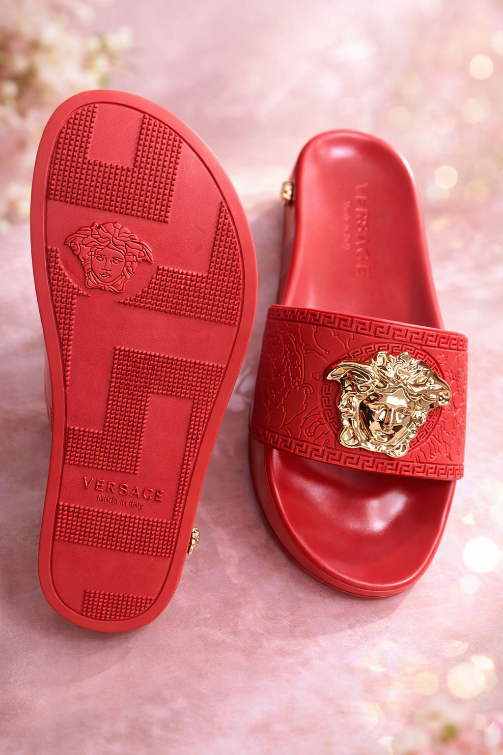 Sandalias Golden Icon/Linea Premium/Rojo