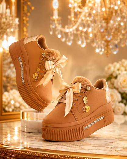 Sneakers Plataforma Elegance Soft – Línea Estándar/Colombiana