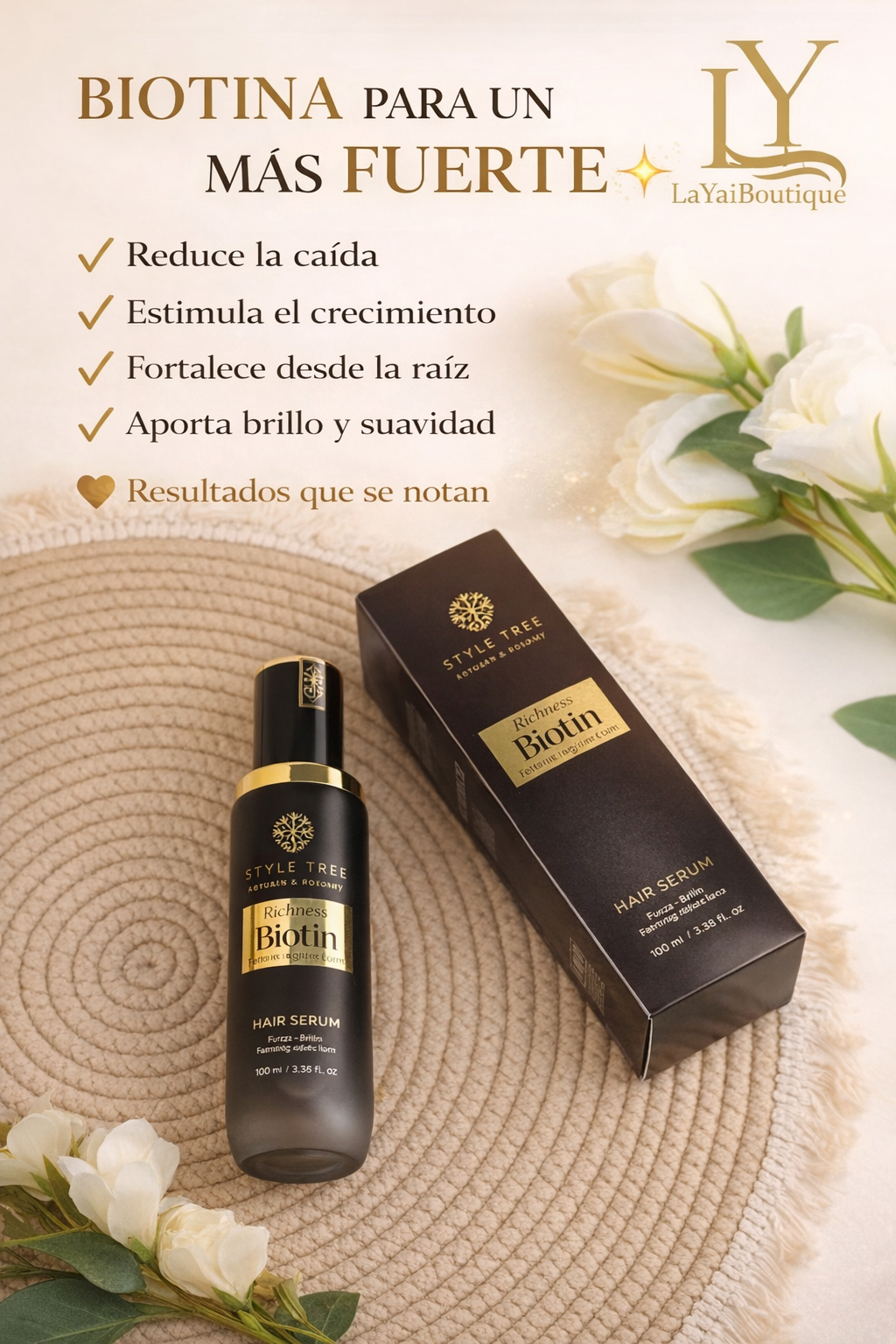 Biotin, Collagen, & Keratin Para el Cabello ✔️  Biotina, colágeno y queratina