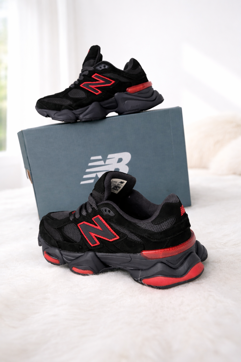 Sneakers Urban Impact Black/NB 9060| Línea Premium