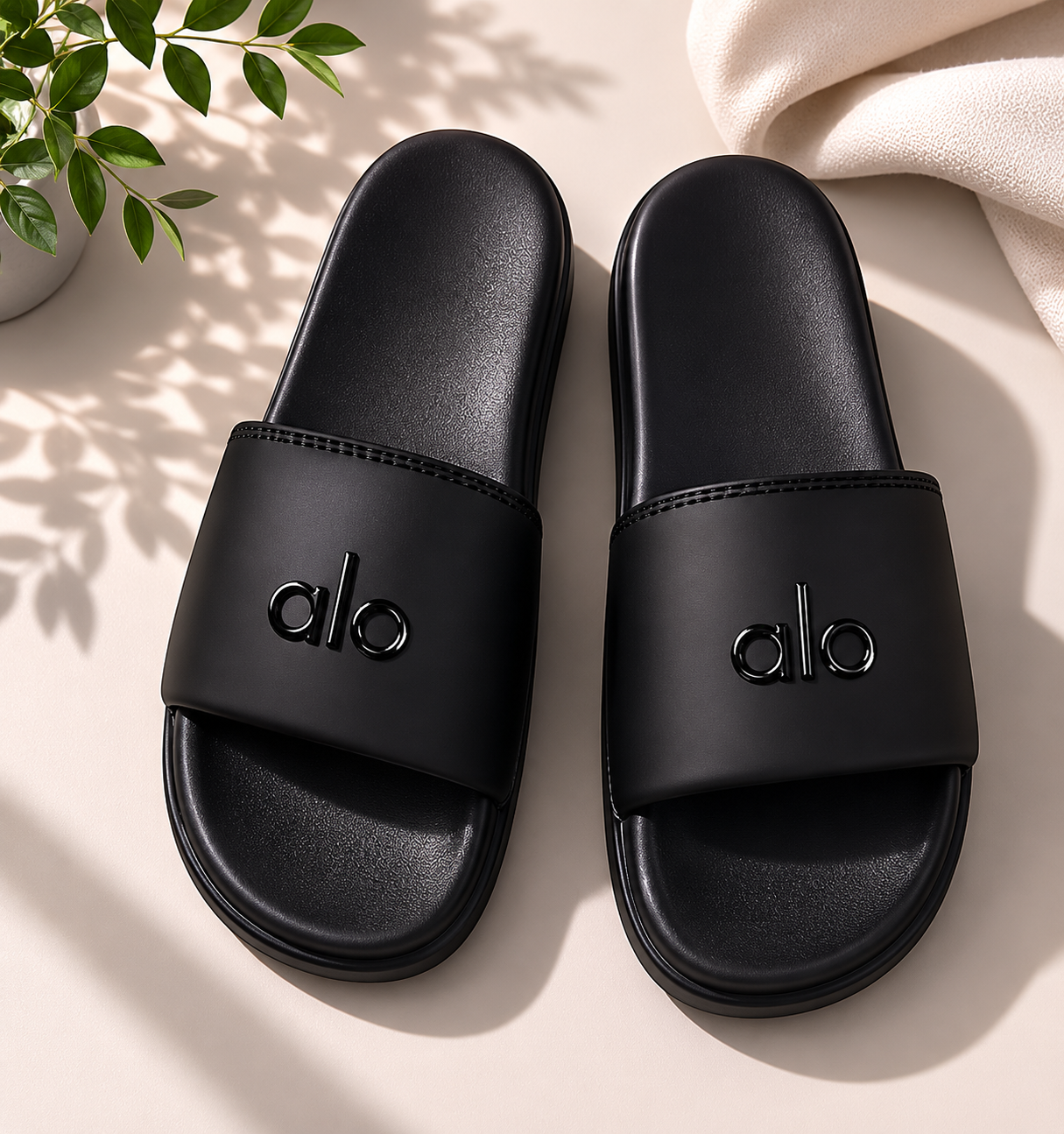 Sandalias Classic Black Comfort/Linea Premium