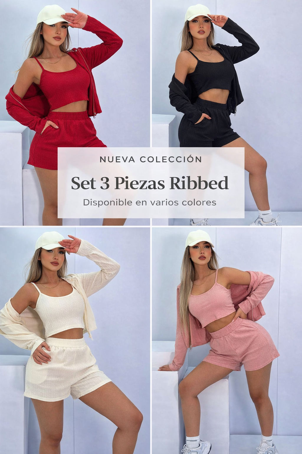Conjunto 3 piezas – Comodidad y estilo en un solo look