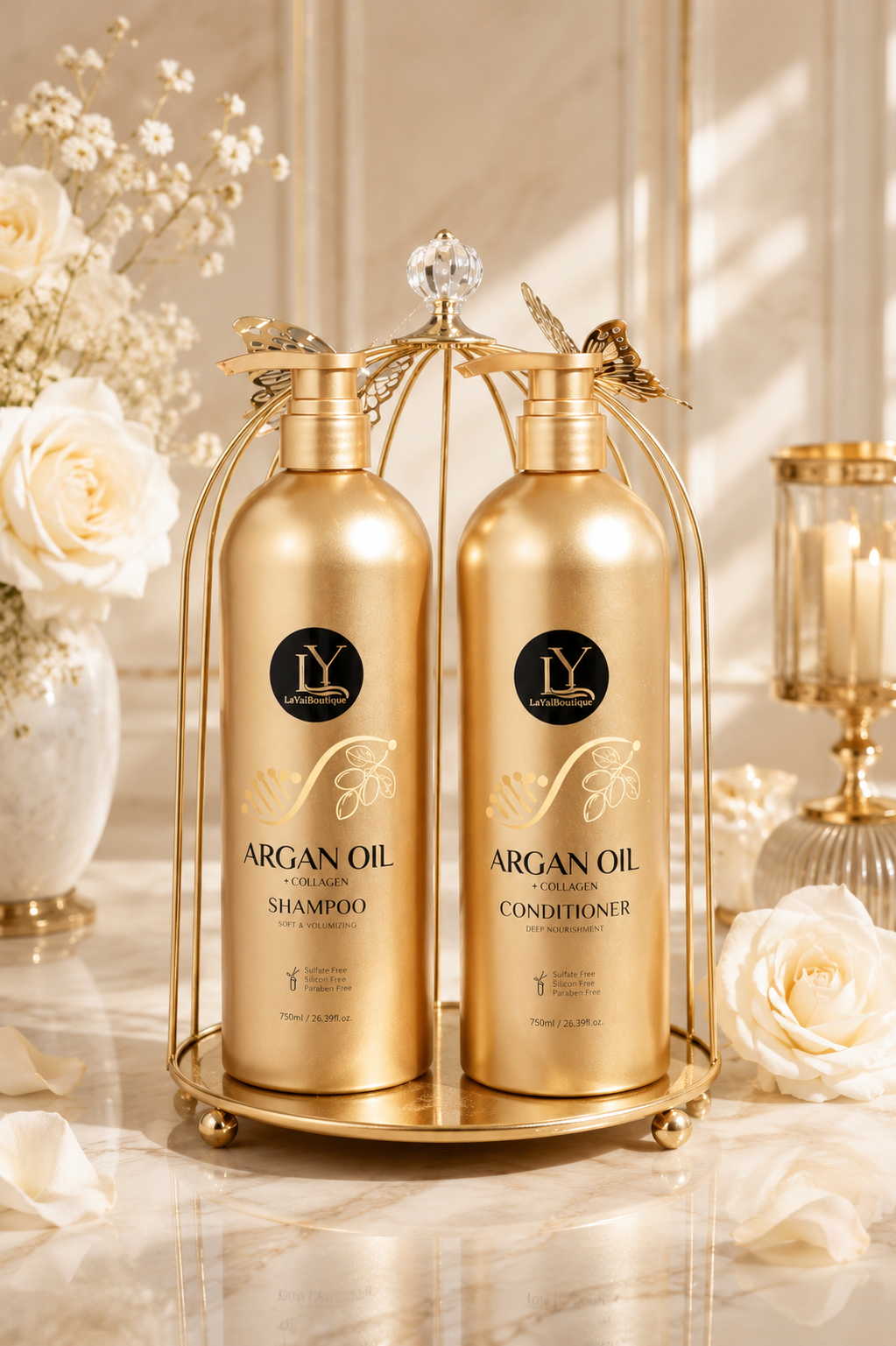 Set De Shampú y Acondicionador para el Cabello