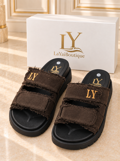 Platform Sandals LY| Line Premium