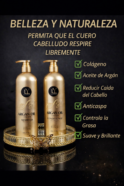 Set De Shampú y Acondicionador para el Cabello